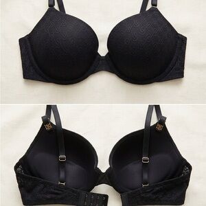 Victoria’s Secret Monogram Logo Demi Bra - Black (38C)